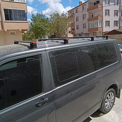 Volkswagen T5 / T6 Thunder Pro Seri Ağır Yük Taşıma Ara Atkı Tavan Barı