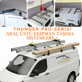 Volkswagen T5 / T6 Thunder Pro Seri Ağır Yük Taşıma Ara Atkı Tavan Barı