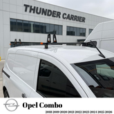 Opel Combo 2018 - 2026 Thunder Pro Seri Yeni Kasa Ağır Yük Taşıma Ara Atkı Tavan Barı