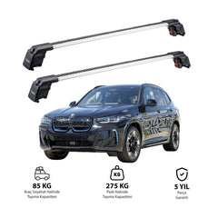 BMW IX3 2023-Sonrası TRX2 Thunder Carrier Ara Atkı Tavan Çıtası Barı