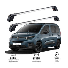CITROEN BERLINGO 2024 - Sonrası TRX2 Thunder Carrier Kilitli Ara Atkı