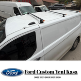Ford Custom Yeni Kasa 2023 2026 Thunder Pro Seri Ağır Yük Taşıma Ara Atkı Tavan Barı