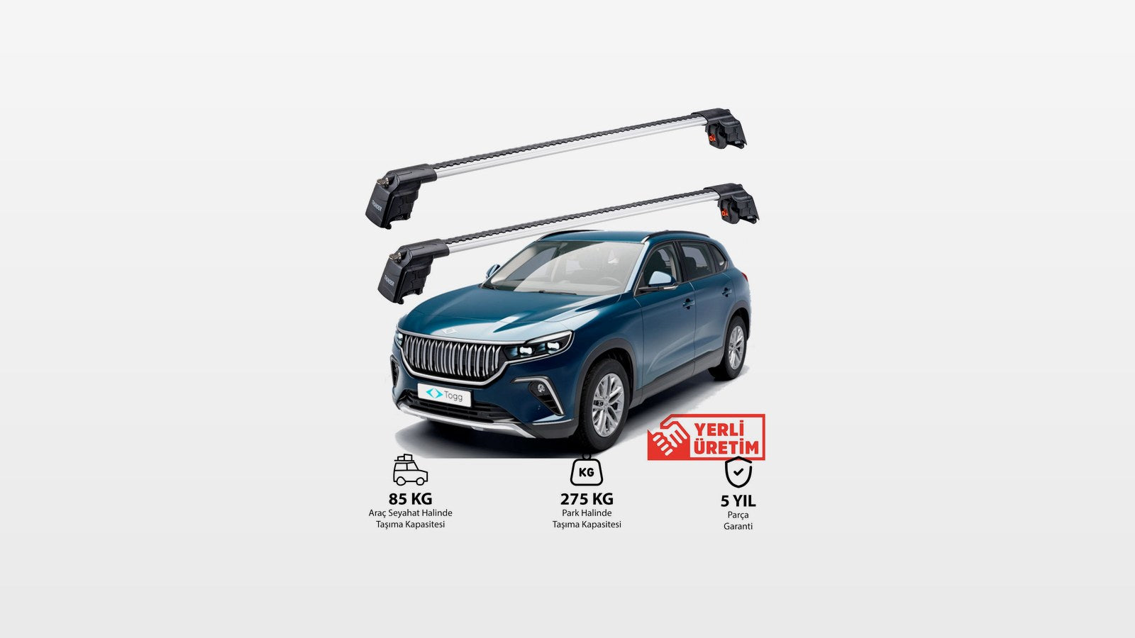 Togg T10X için ara atkı ve tavan çıtası nasıl takılır?