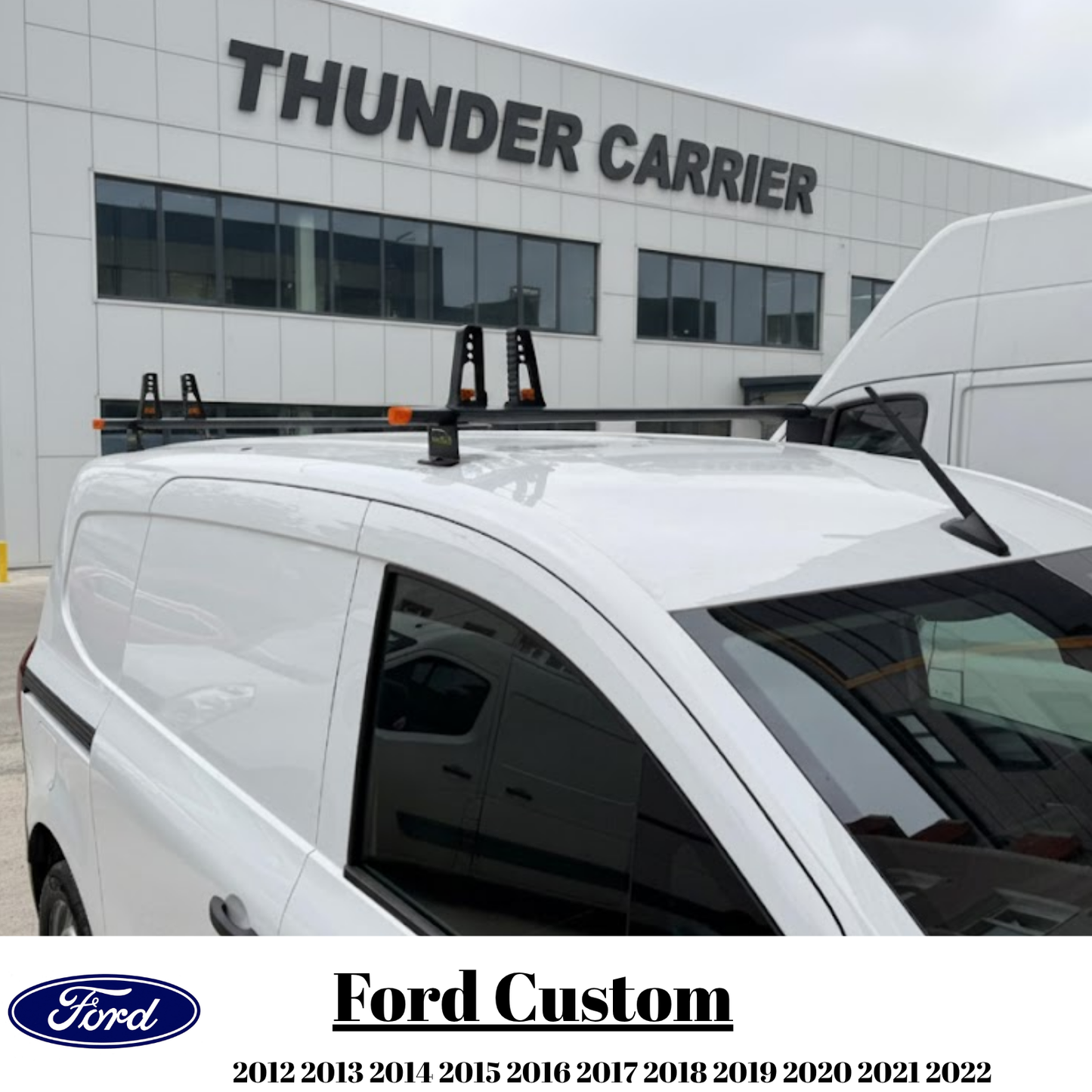 Ford Custom 2012-2022 Thunder Pro Seri Ağır Yük Taşıma Ara Atkı Tavan Barı
