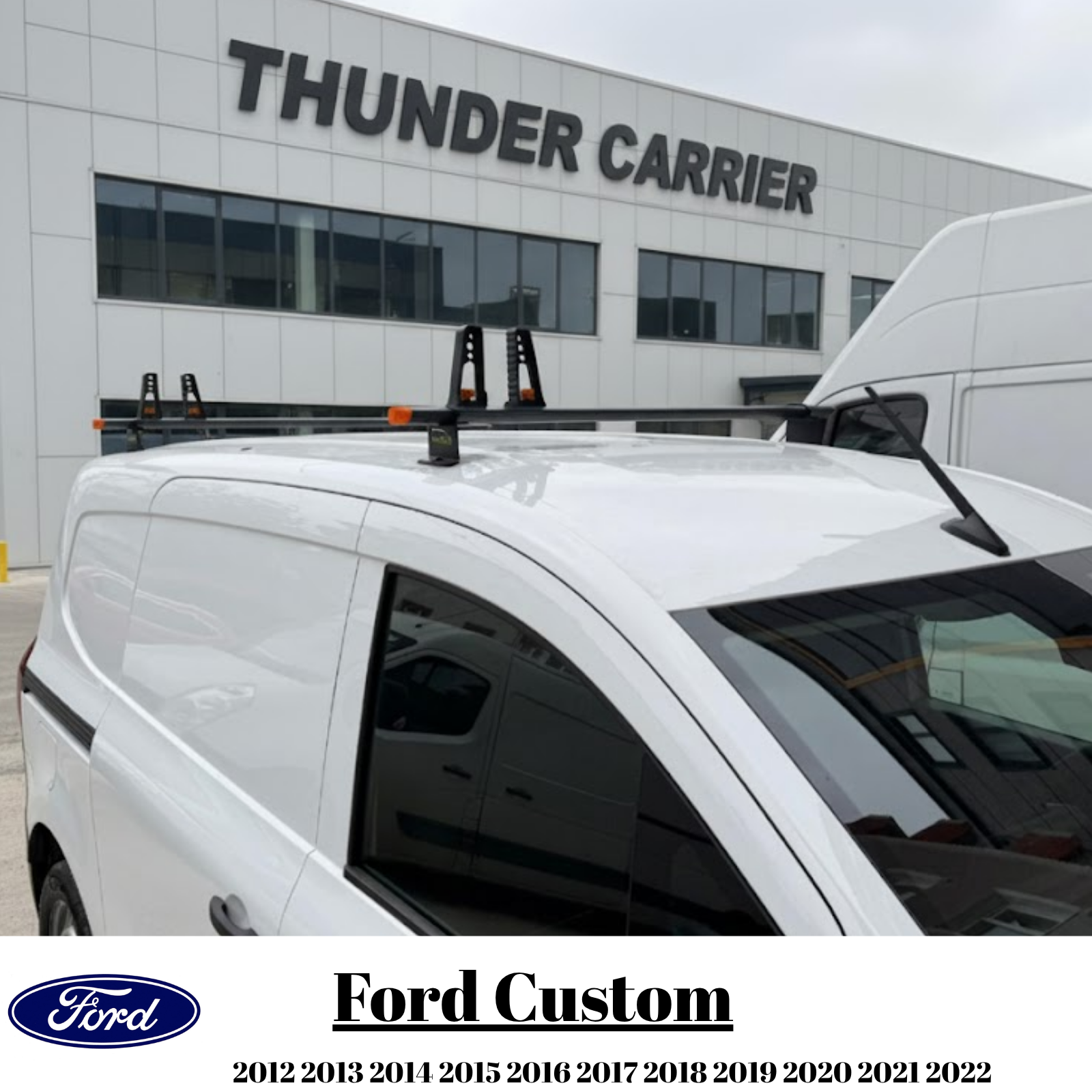 Ford Custom 2012-2022 Thunder Pro Seri Ağır Yük Taşıma Ara Atkı Tavan Barı