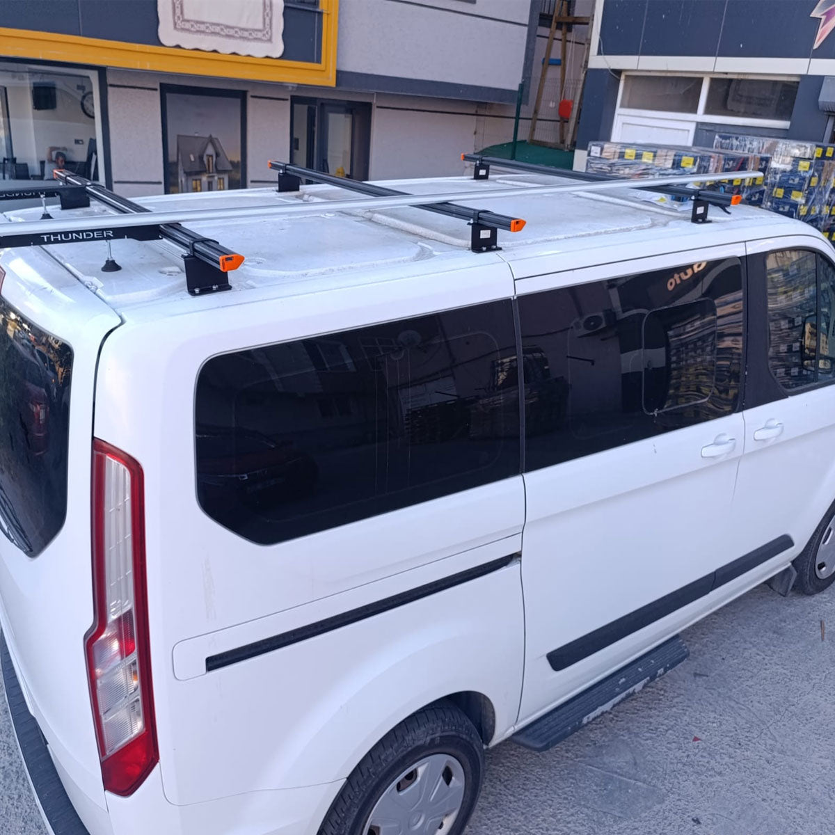 Ford Custom 2023-2026 Thunder Pro Seri Ağır Yük Taşıma Ara Atkı Tavan Barı