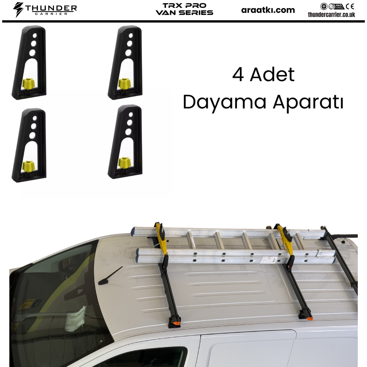Araç Üstü Ara Atkı Dayama ve Sabitleme Aparatı (Stoper) Thunder  Pro Seri