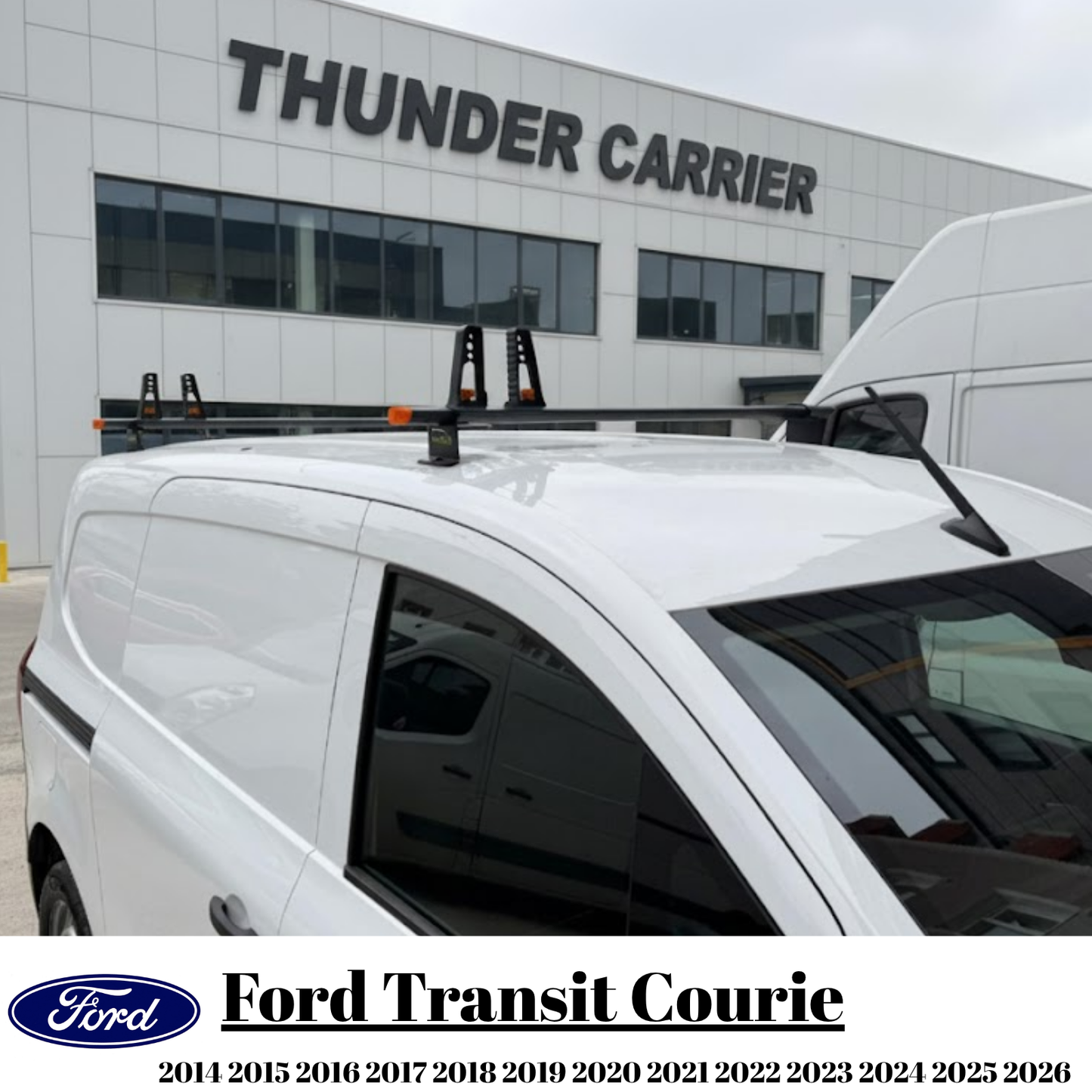 Ford Transit Courier 2014-2023 Thunder Pro Seri Ağır Yük Taşıma Ara Atkı Tavan Barı