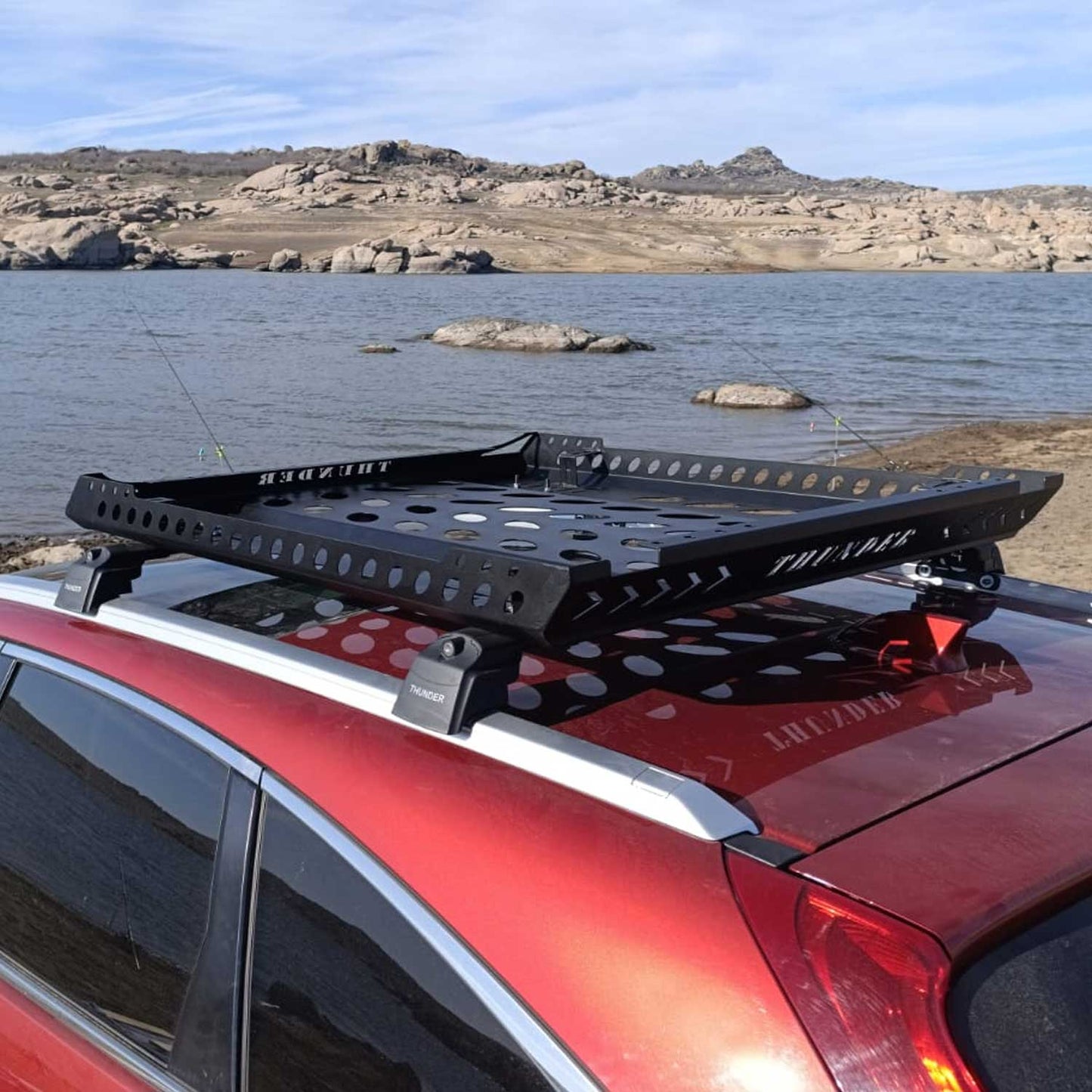 BMW IX3 2023-Sonrası TRX2 Thunder Carrier Ara Atkı Tavan Barı