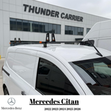 Mercedes Citan 2022-2026 Thunder Pro Seri Ağır Yük Taşıma Ara Atkı Tavan Barı