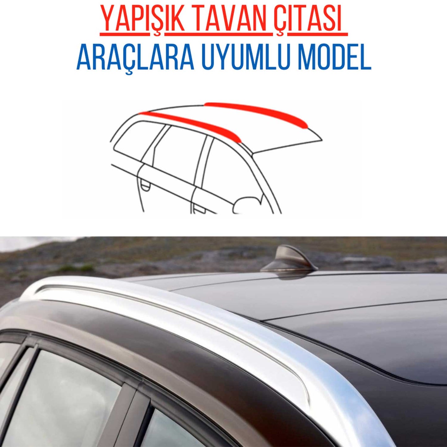 BMW IX3 2023-Sonrası TRX2 Thunder Carrier Ara Atkı Tavan Barı