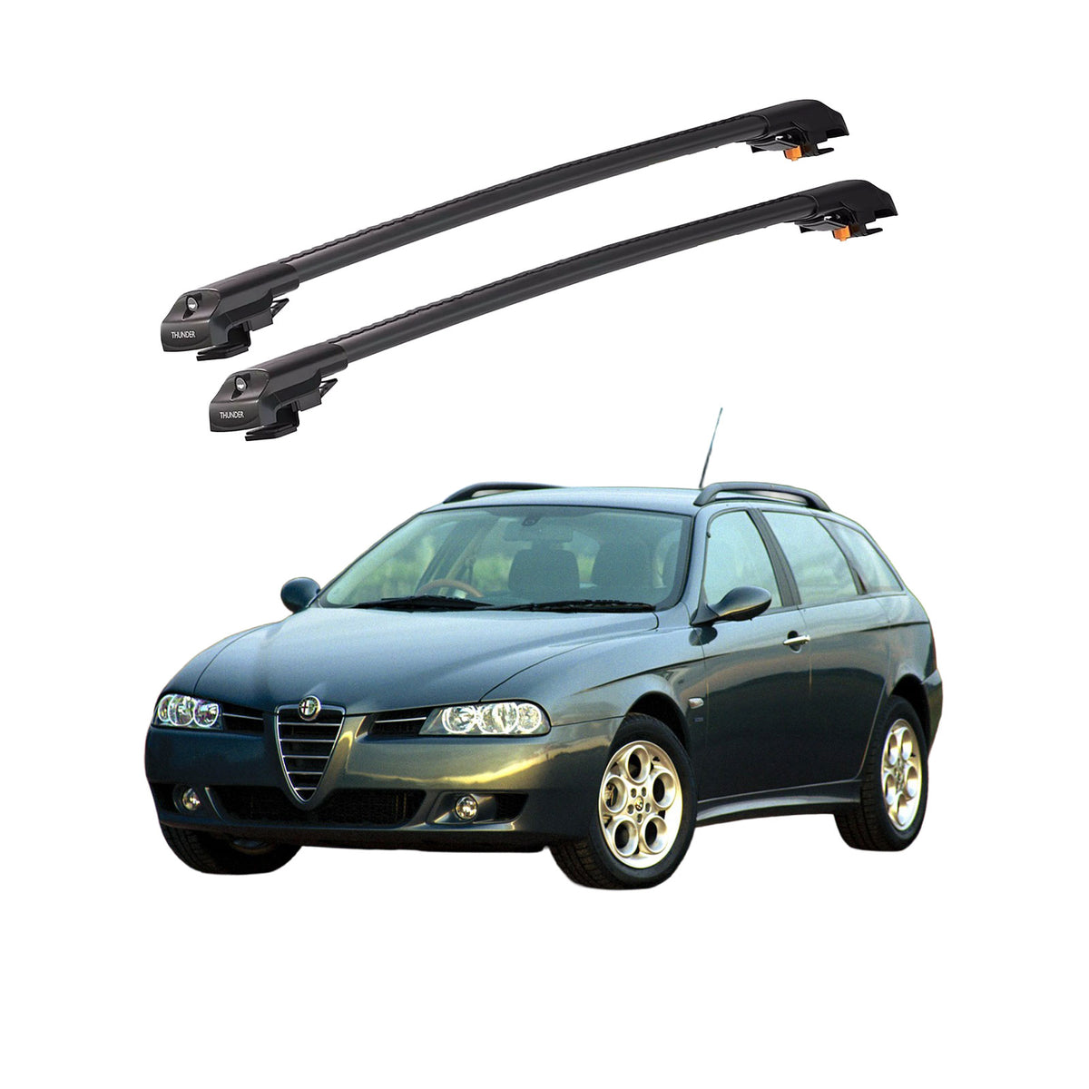 ALFA ROMEO 156 SPORTWAGON (T932) 2000-2007 TRX1 Thunder Carrier Kilitli Ara Atkı