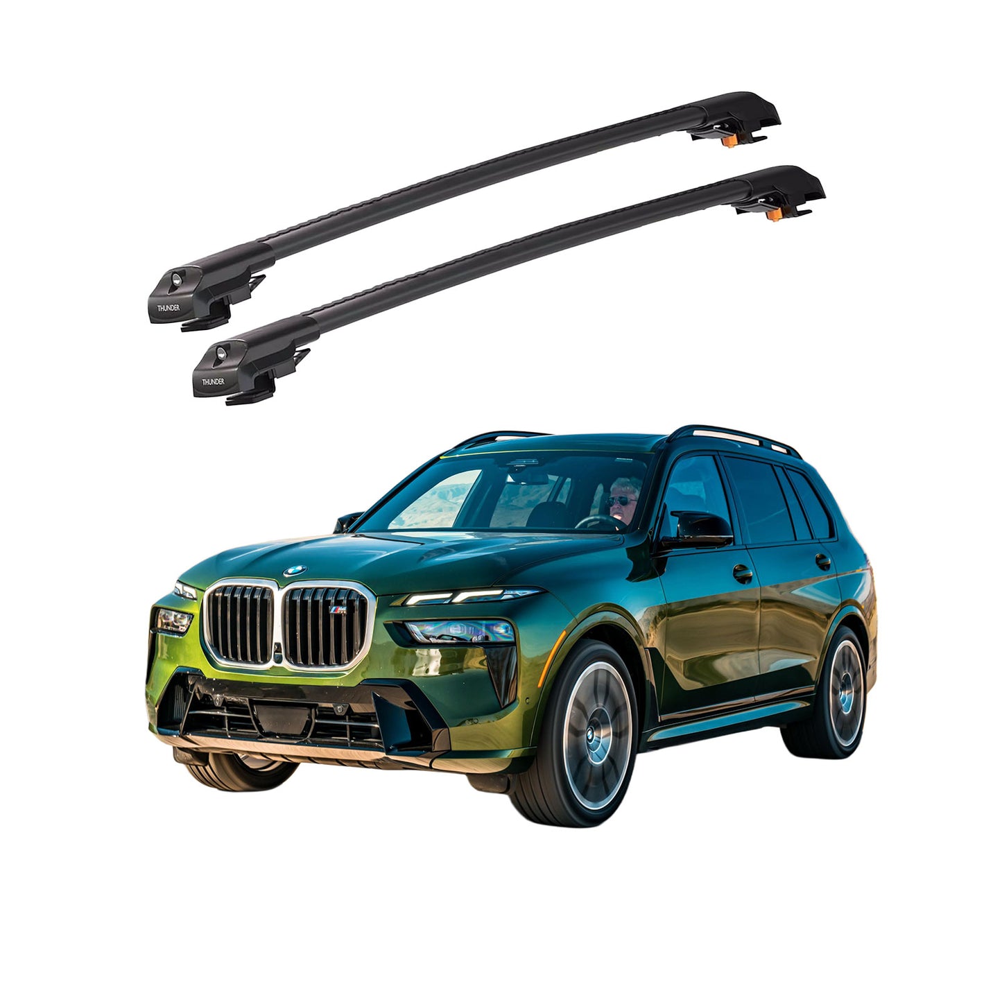 BMW X7 2019 ve Sonrası TRX1 Thunder Carrier Kilitli Ara Atkı