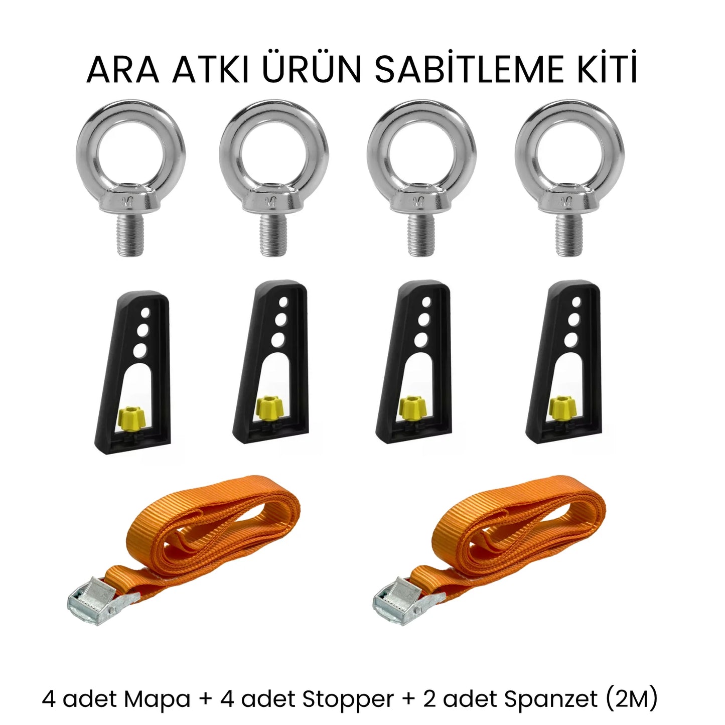 Ford Transit Courier 2014-2023 Thunder Pro Seri Ağır Yük Taşıma Ara Atkı Tavan Barı