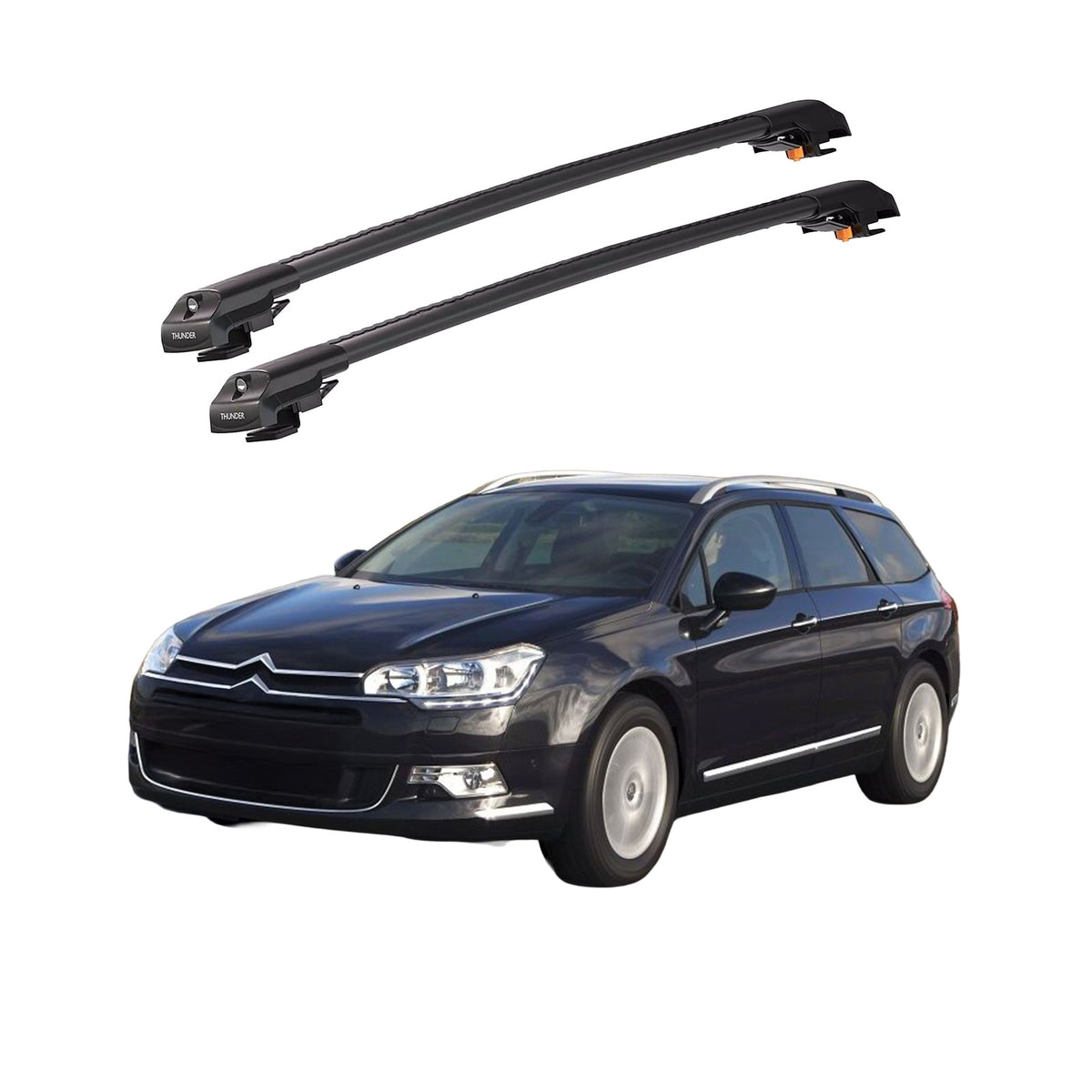 Citroen C5 StationWagon 2012 - Sonrası TRX1 Thunder Carrier Kilitli Ara Atkı
