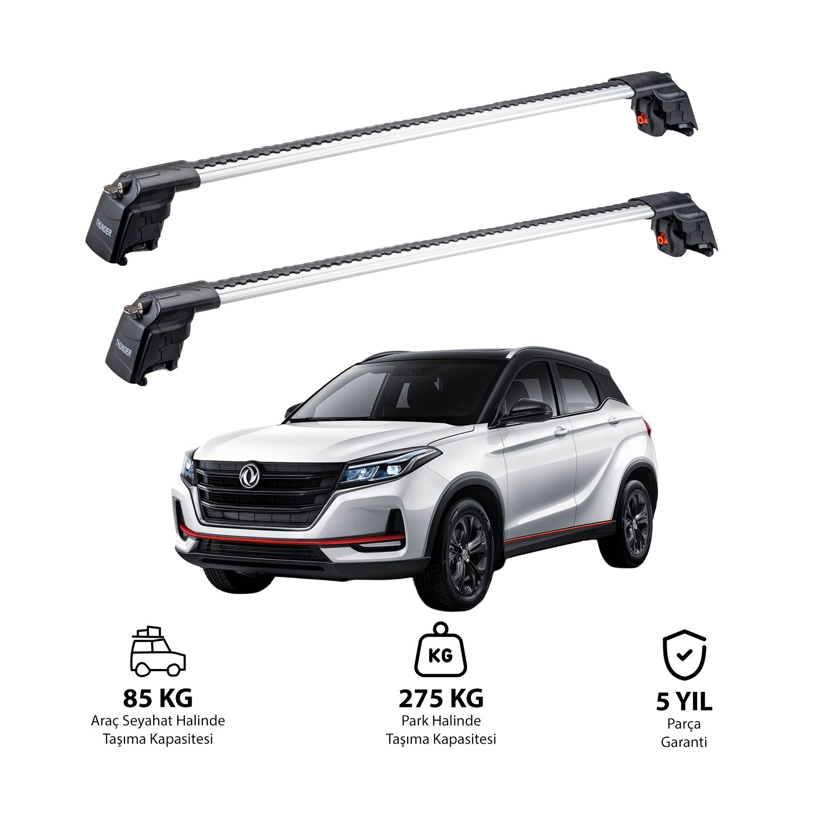DONGFENG FENGON 500 2020 ve Sonrası TRX2 Thunder Carrier Ara Atkı