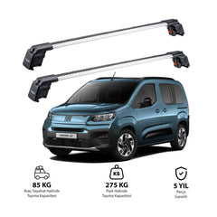 FIAT DOBLO 2024 - Sonrası TRX2 Thunder Carrier Kilitli Ara Atkı