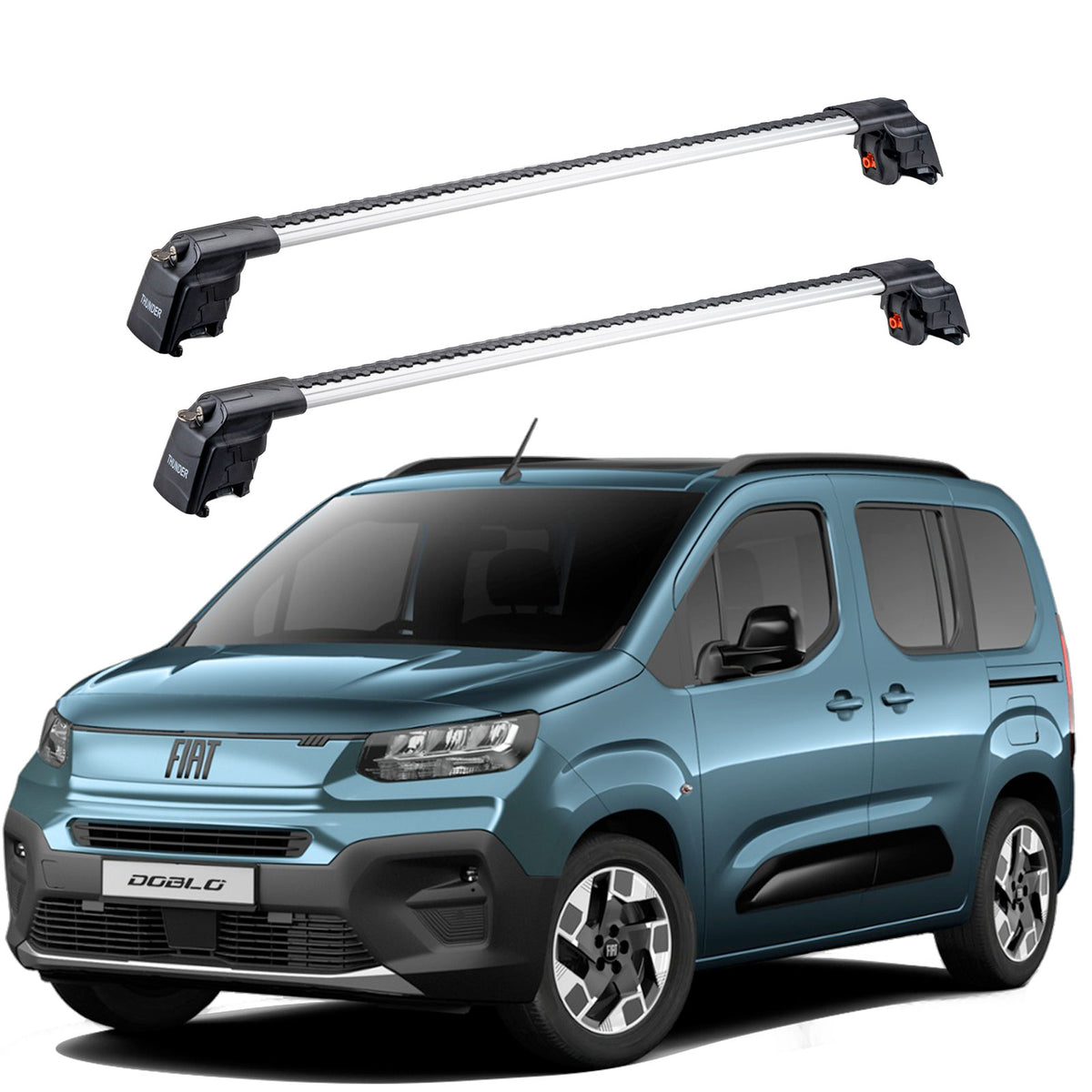 FIAT DOBLO 2024 - Sonrası TRX2 Thunder Carrier Kilitli Ara Atkı