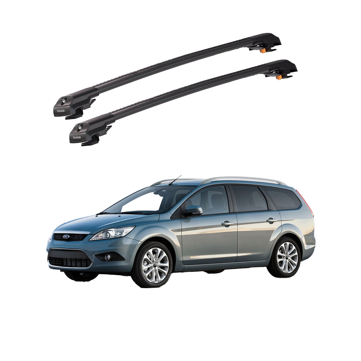 FORD FOCUS ESTATE 2004-2011 TRX1 Thunder Carrier Kilitli Ara Atkı