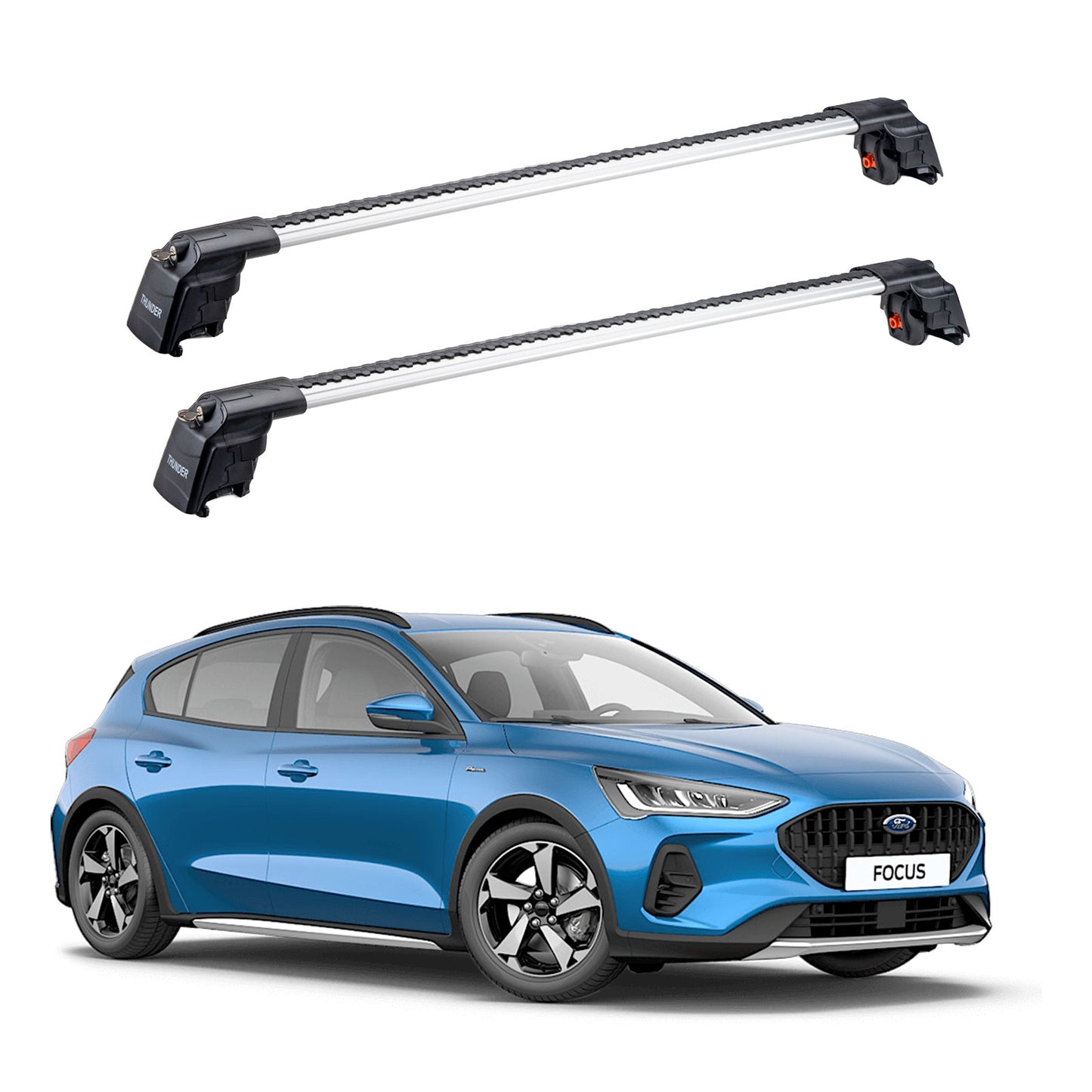 FORD FOCUS ESTATE 2019 ve 2023 TRX2 Thunder Carrier Ara Atkı