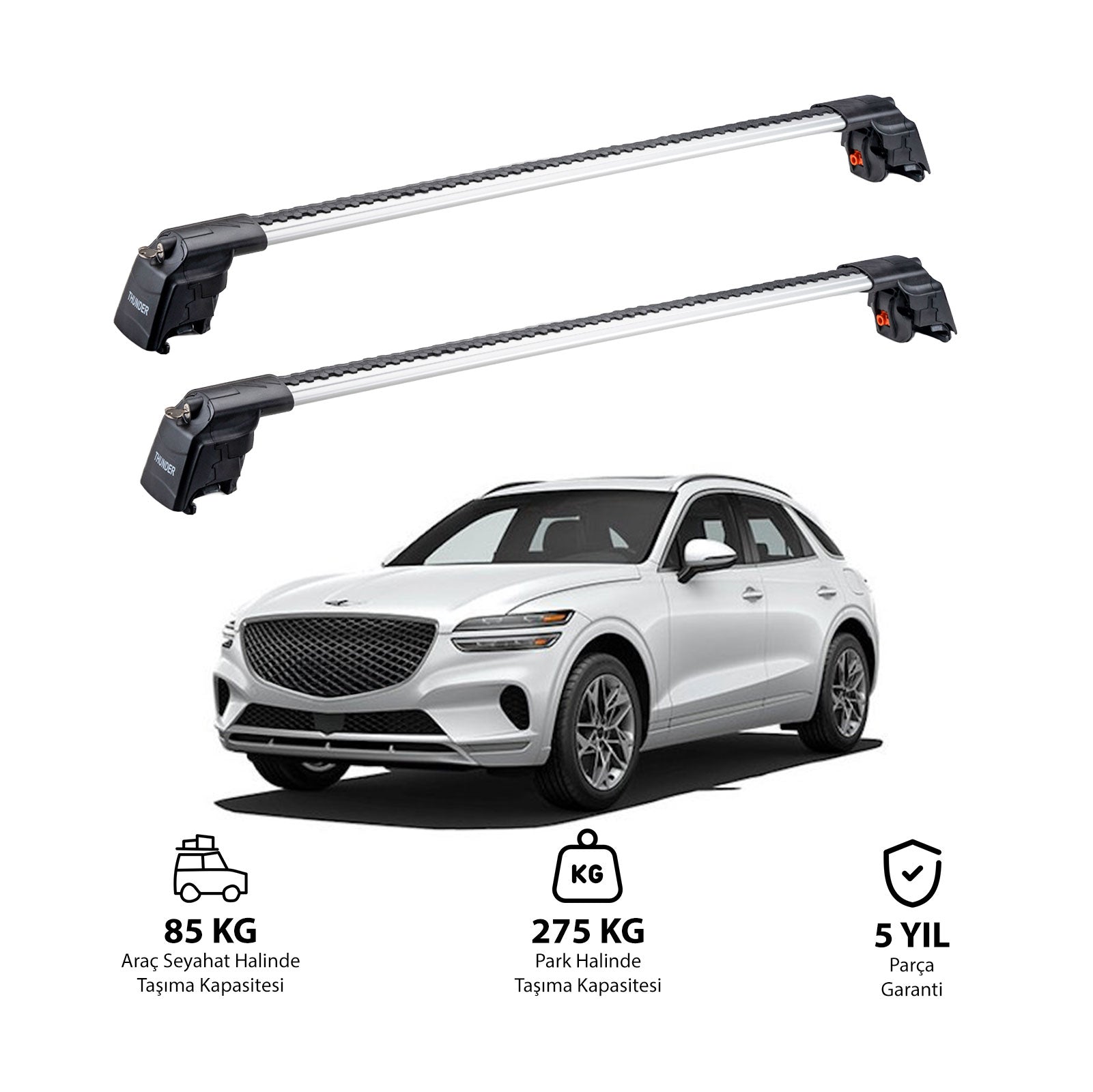 GENESIS GV70 2020 ve Sonrası TRX2 Thunder Carrier Ara Atkı