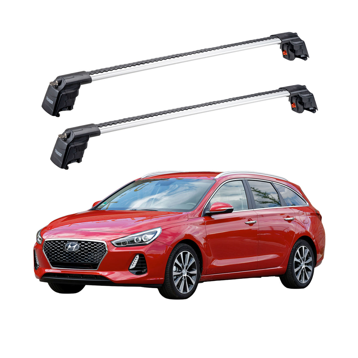 HYUNDAI i30 TOURER 2017 ve Sonrası TRX2 Thunder Carrier Ara Atkı