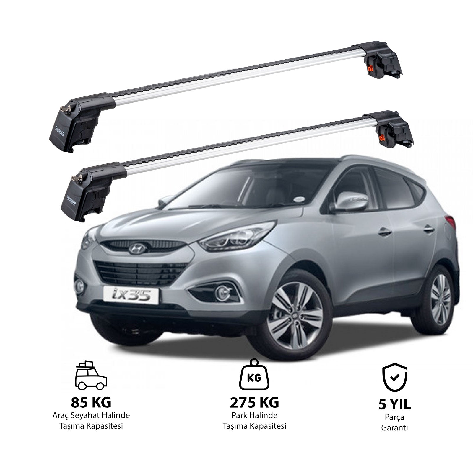HYUNDAI IX-35 2010-2015 TRX2 Thunder Carrier Ara Atkı
