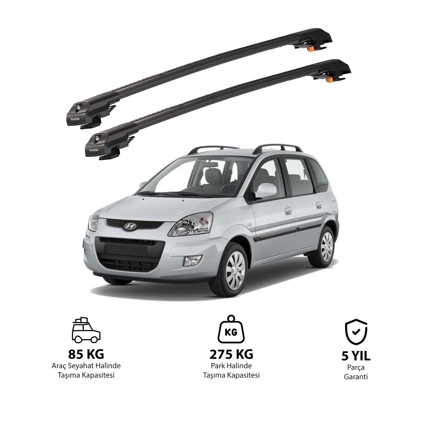 HYUNDAI LAVITA 2001-2010 TRX1 Thunder Carrier Kilitli Ara Atkı