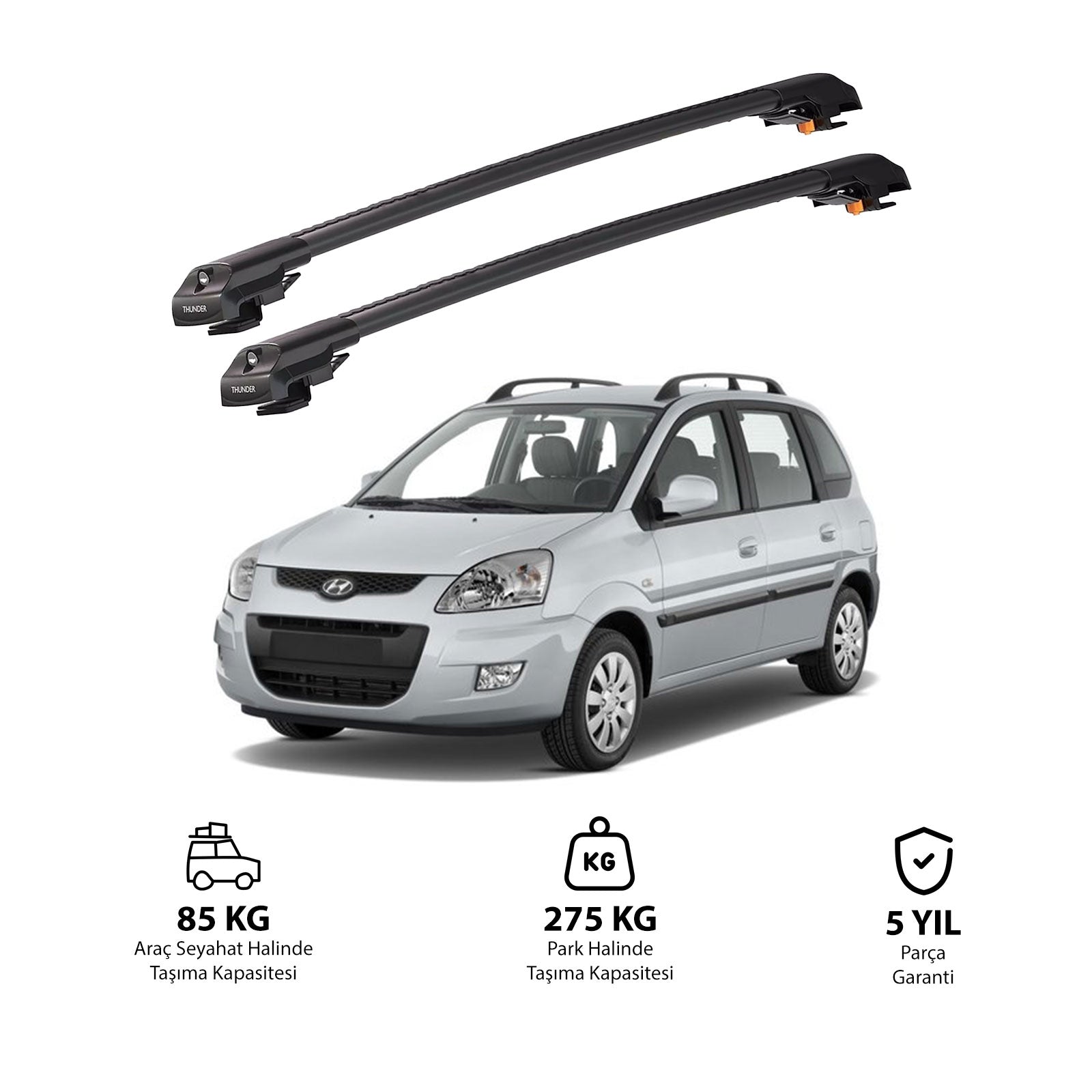 HYUNDAI LAVITA 2001-2010 TRX1 Thunder Carrier Kilitli Ara Atkı
