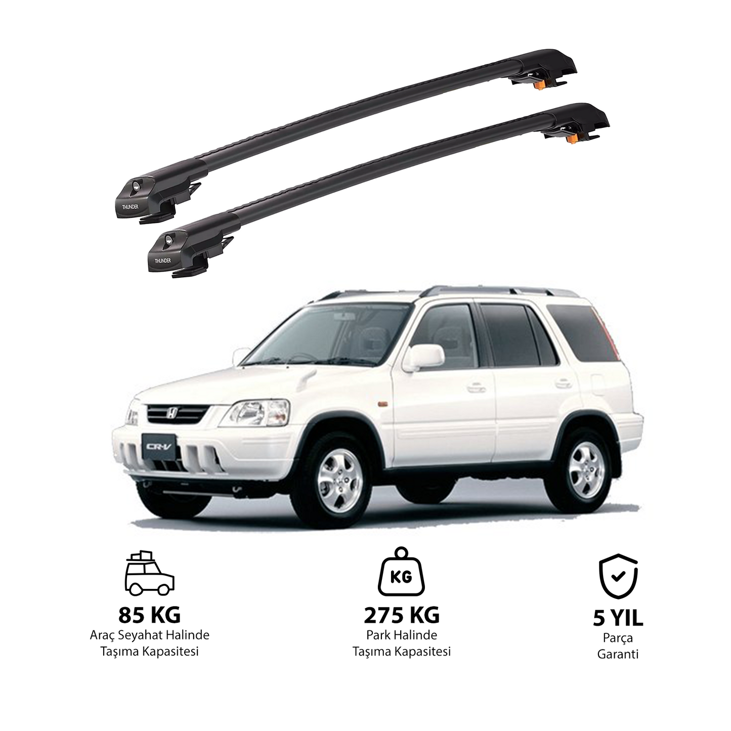 HONDA CR-V 1997-2001 TRX1 Thunder Carrier Kilitli Ara Atkı