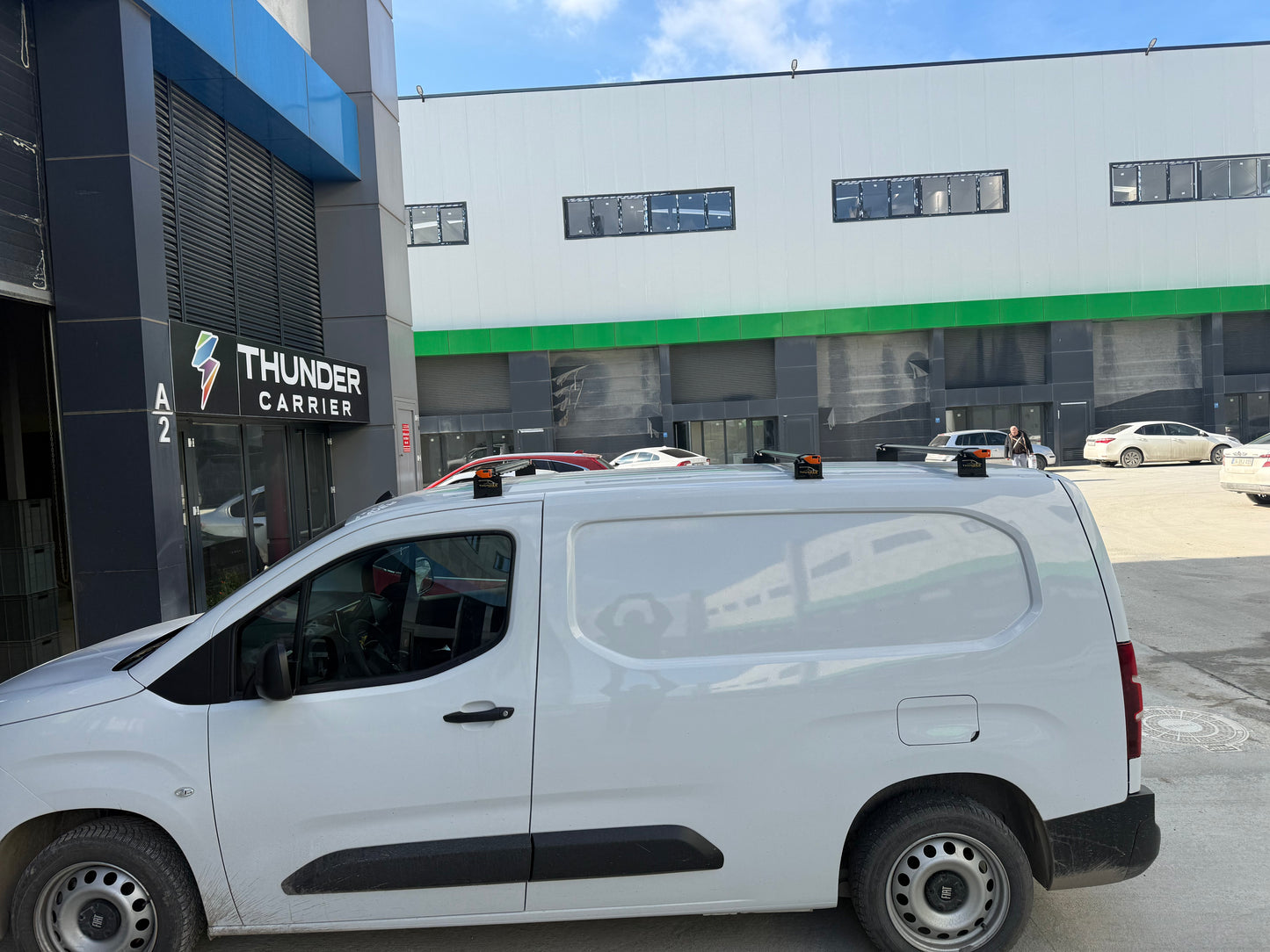 Fiat Doblo 2022-2026 Thunder Pro Seri Ağır Yük Taşıma Ara Atkı Tavan Barı