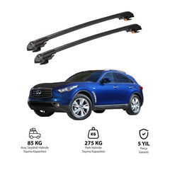 INFINITI FX 2009 ve Sonrası TRX1 Thunder Carrier Kilitli Ara Atkı