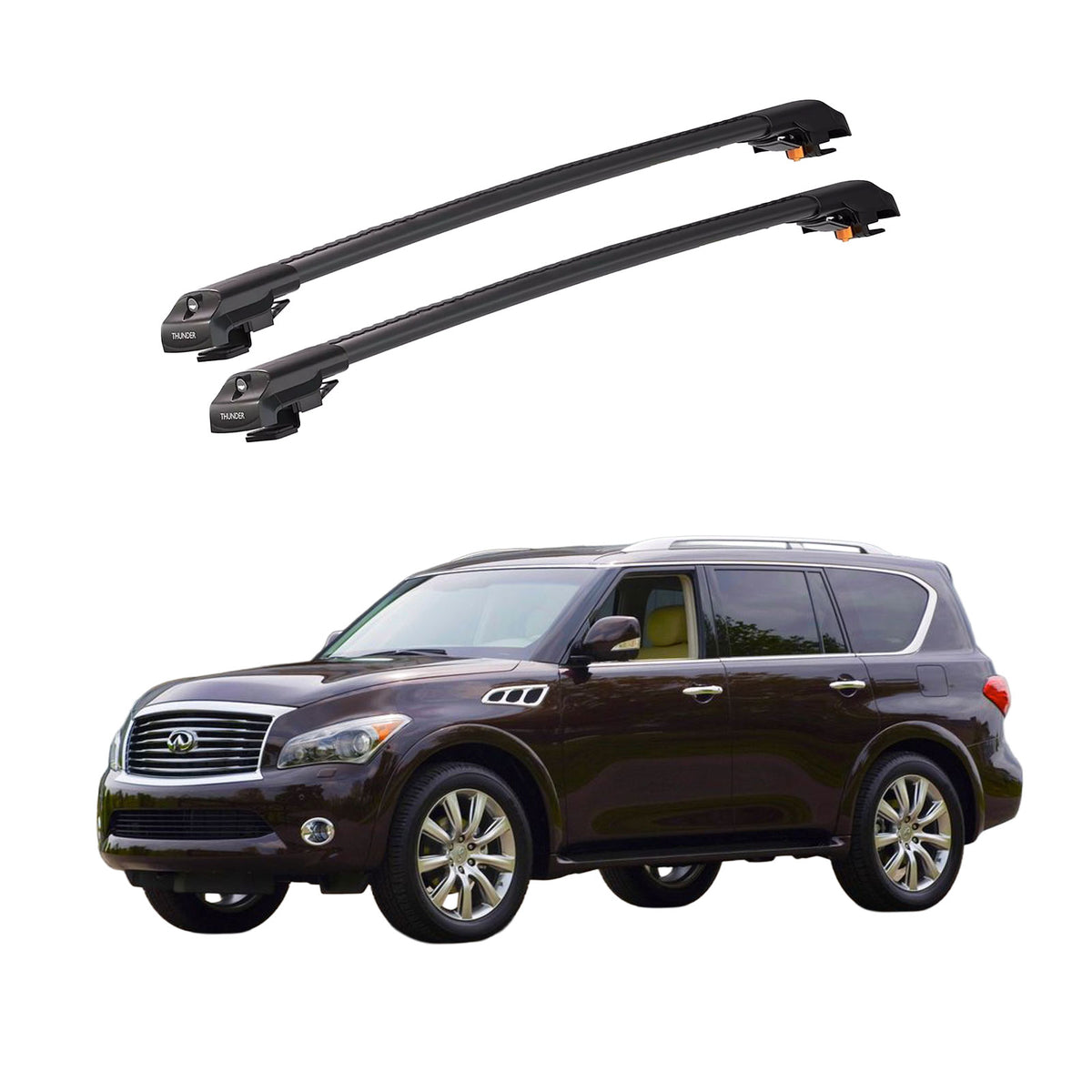 INFINITI QX56 2011-2013 TRX1 Thunder Carrier Kilitli Ara Atkı