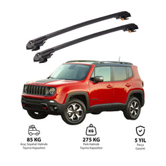 JEEP RENEGADE 2015 ve Sonrası TRX1 Thunder Carrier Kilitli Ara Atkı