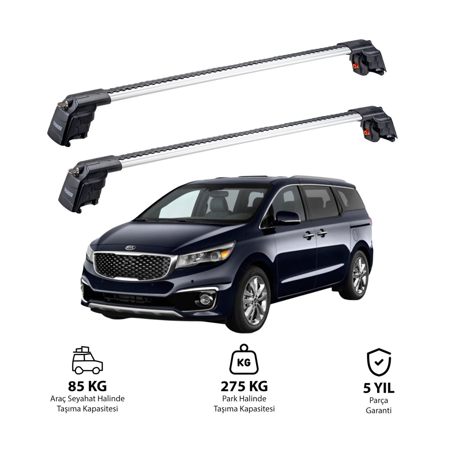 KIA GRAND CARNIVAL 2015-2020 TRX2 Thunder Carrier Ara Atkı