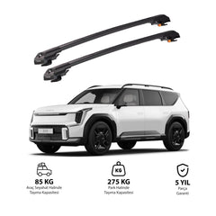 KIA EV9 GT LİNE 2024-Sonrası TRX1 Thunder Carrier Kilitli Ara Atkı