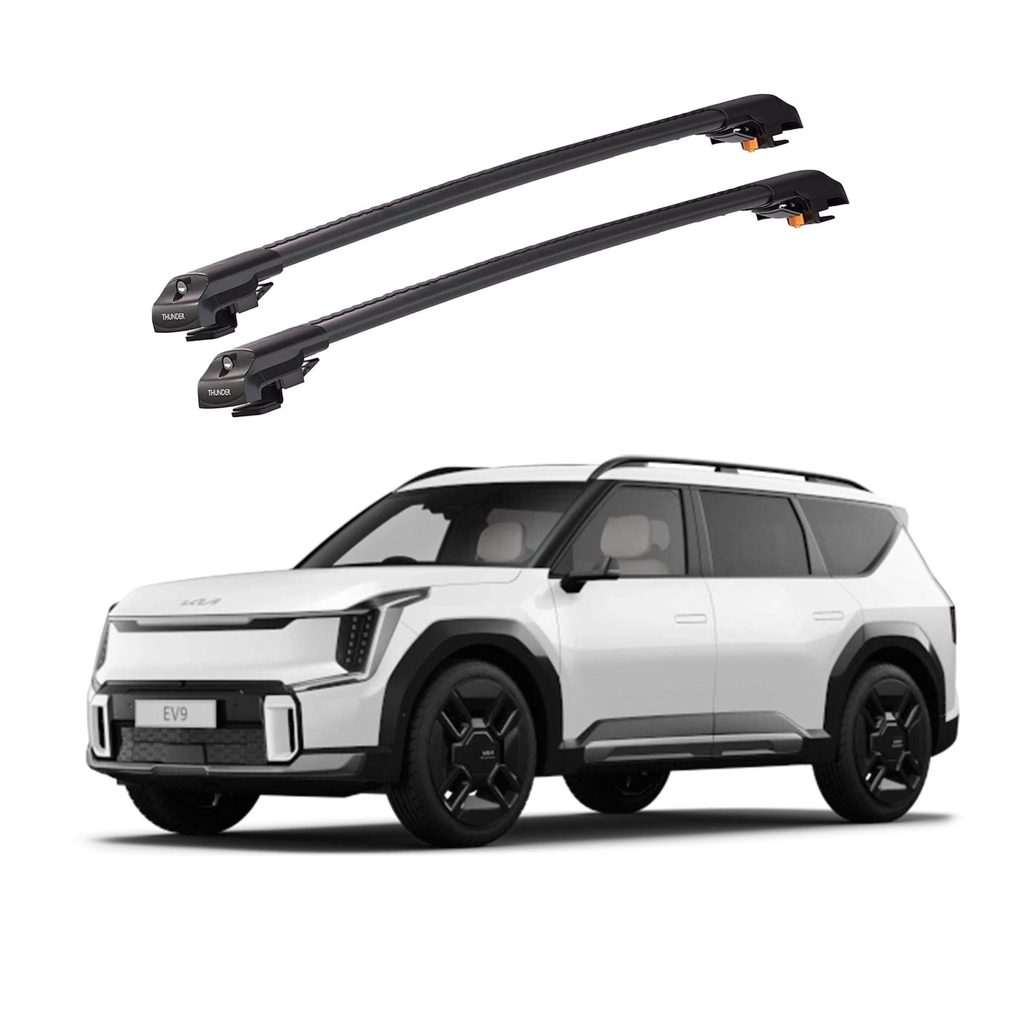 KIA EV9 GT LİNE 2024-Sonrası TRX1 Thunder Carrier Kilitli Ara Atkı