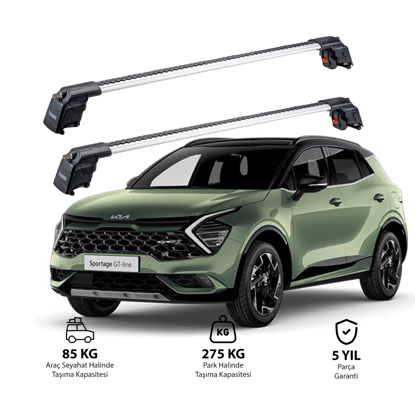 KIA NIRO 2017-2022 TRX2 Thunder Carrier Ara Atkı