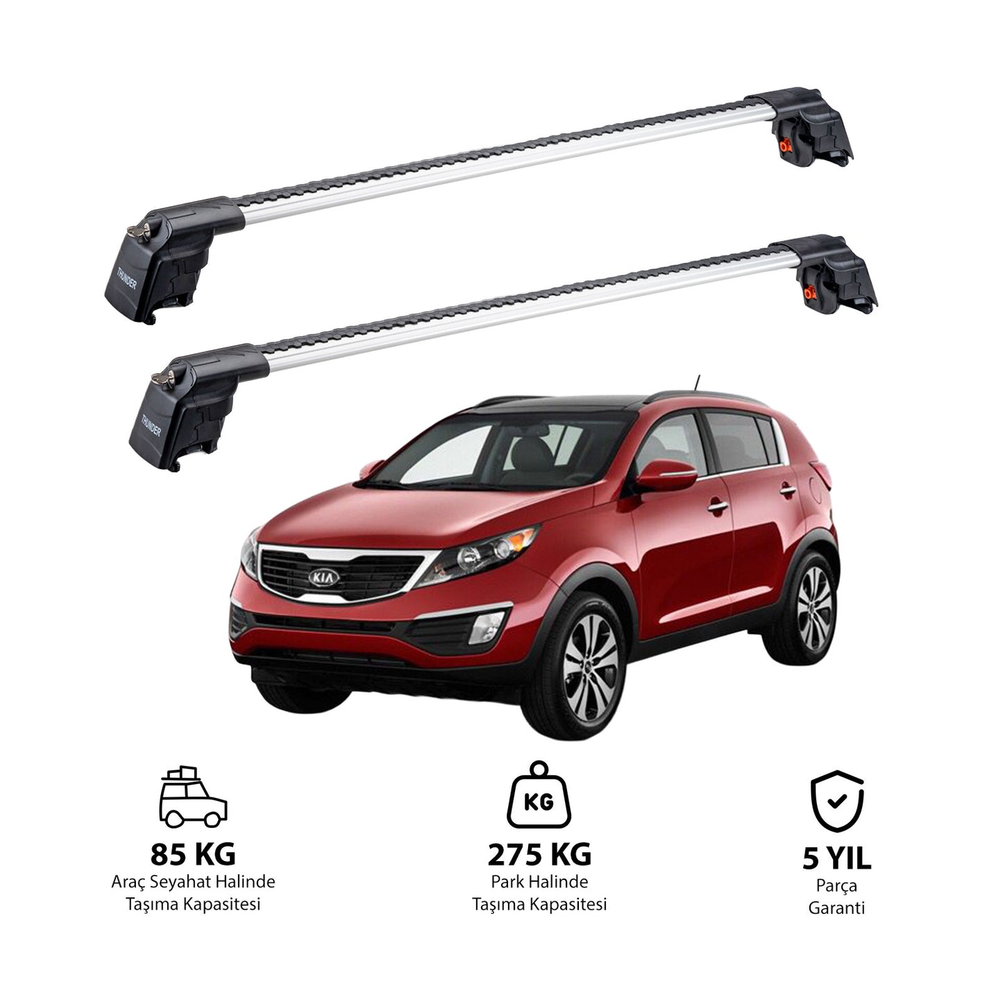 KIA SPORTAGE 2010-2015 TRX2 Thunder Carrier Ara Atkı