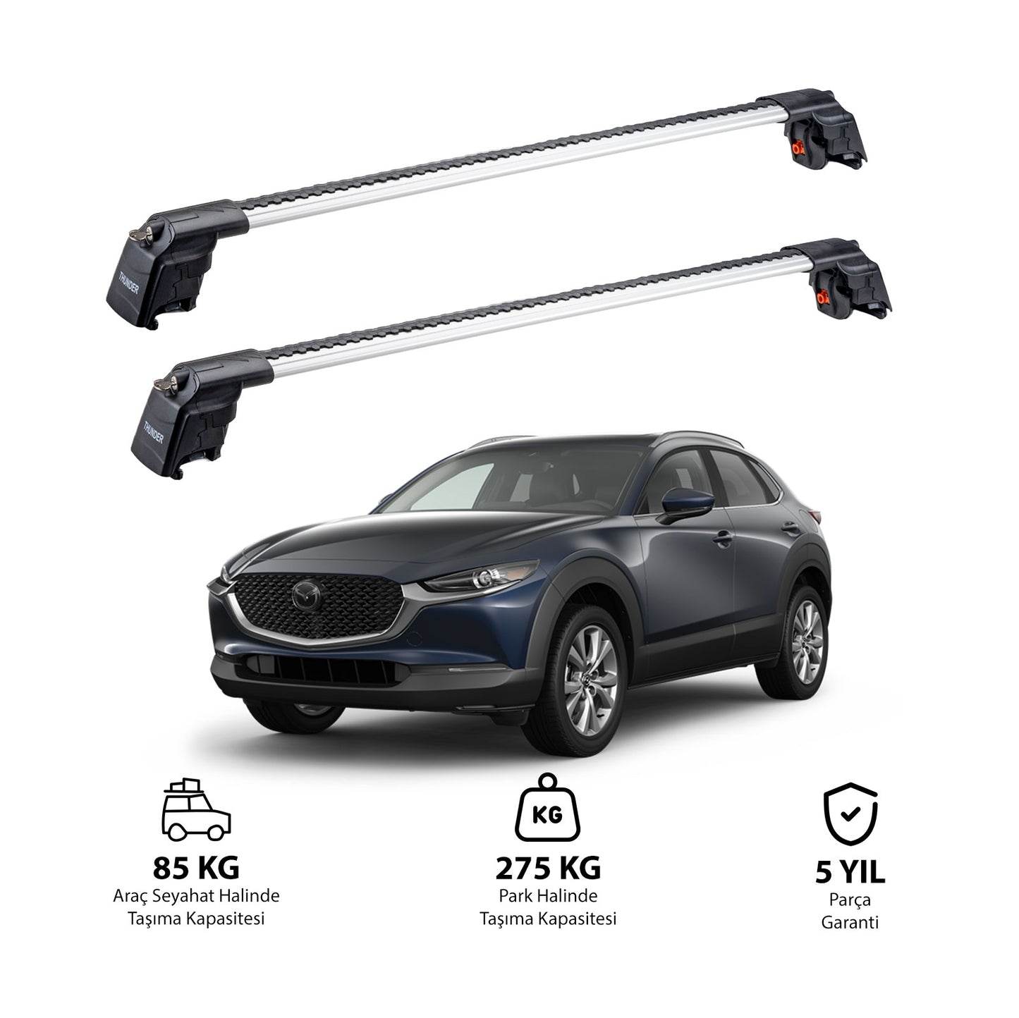 MAZDA CX 30 2020-2025 TRX2 Thunder Carrier Ara Atkı