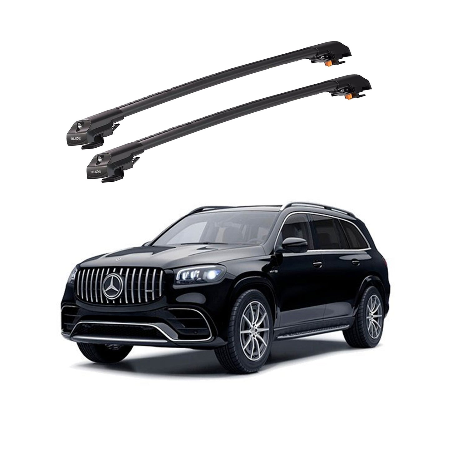 MERCEDES-BENZ GLS-CLASS 2020 ve Sonrası TRX1 Thunder Carrier Kilitli Ara Atkı