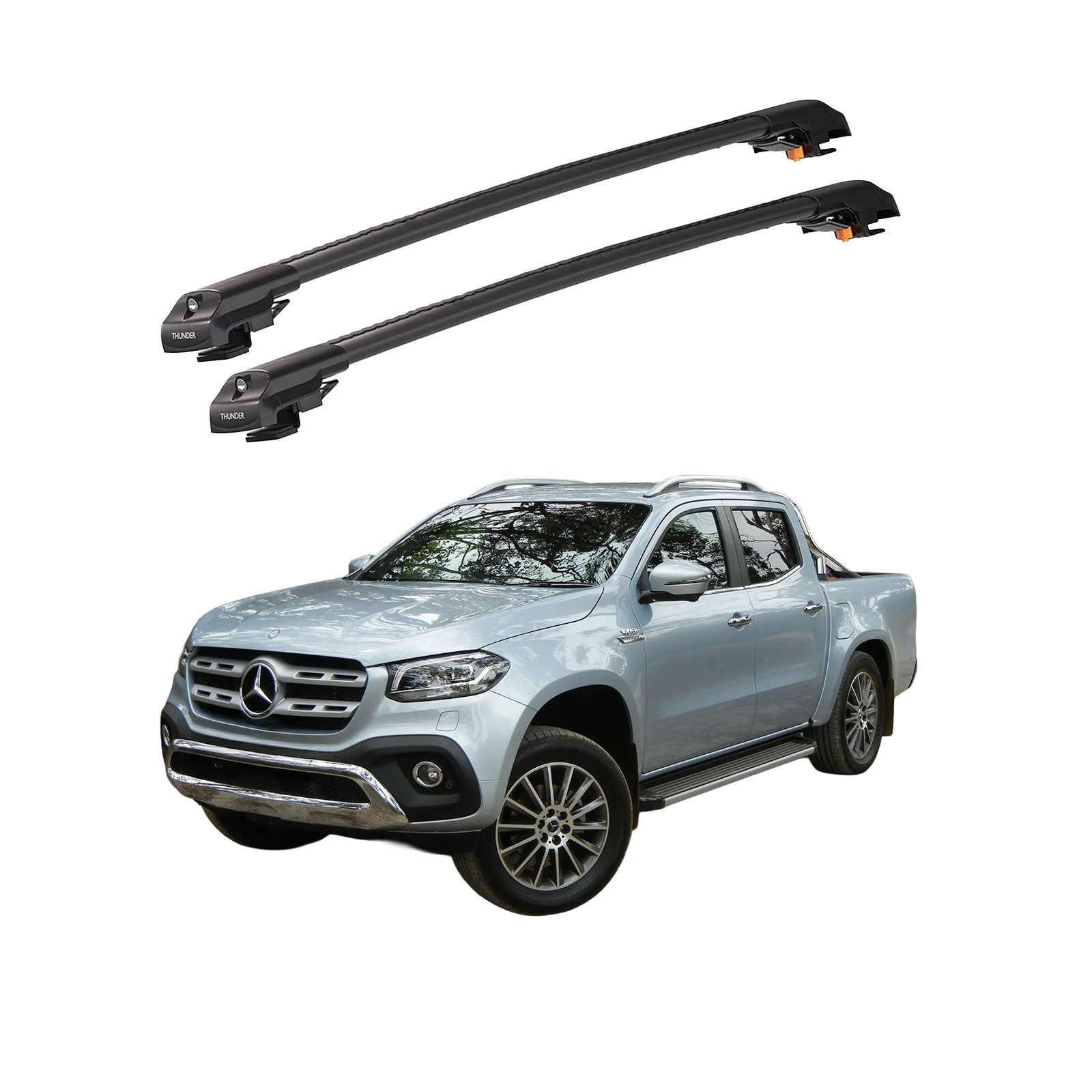 MERCEDES-BENZ X-CLASS 2018 ve Sonrası TRX1 Thunder Carrier Kilitli Ara Atkı