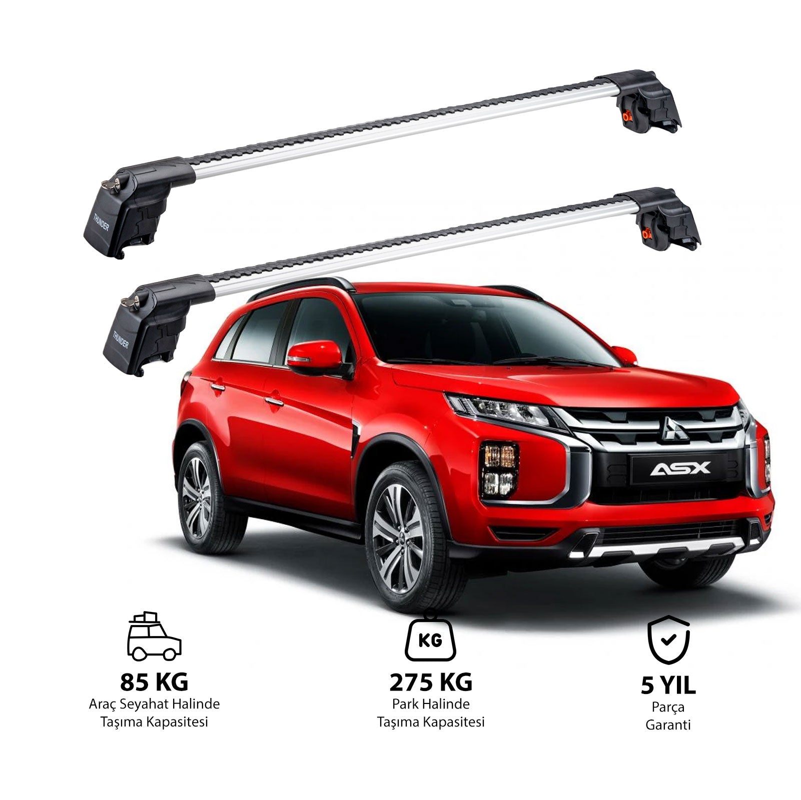 MITSUBISHI ASX 2010-2022 TRX2 Thunder Carrier Ara Atkı