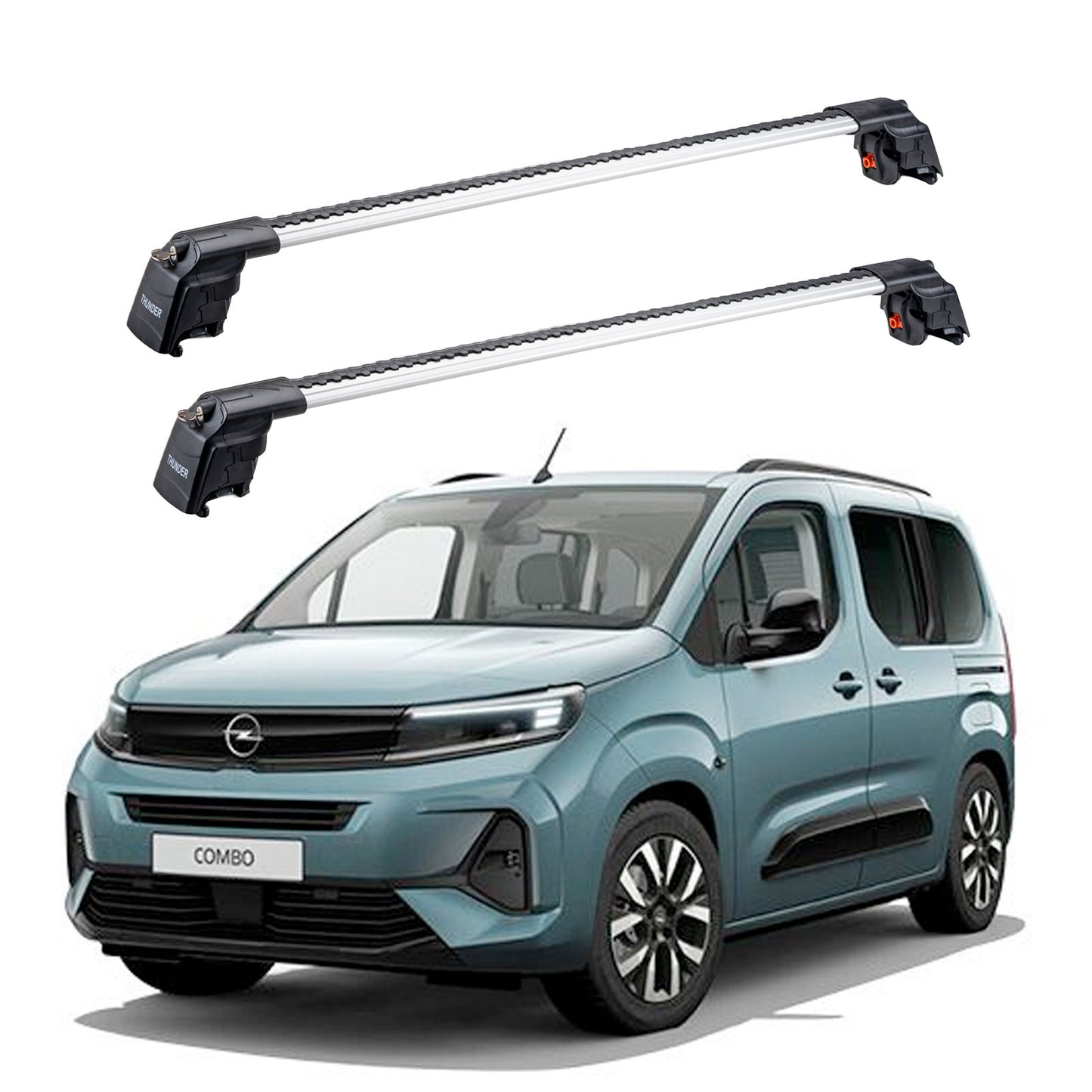 OPEL COMBO 2024 - Sonrası TRX2 Thunder Carrier Kilitli Ara Atkı