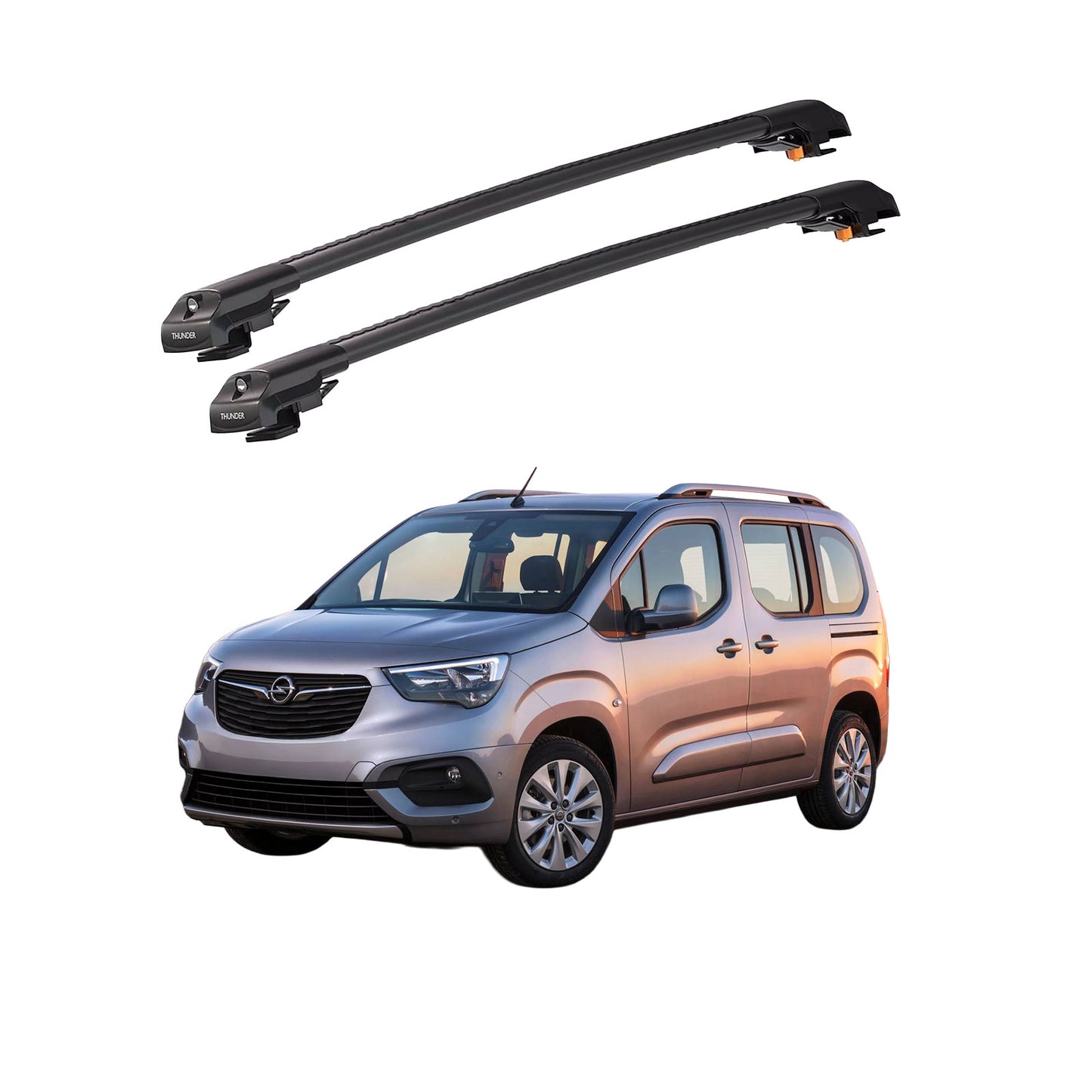 OPEL COMBO LIFE 2019 ve Sonrası TRX1 Thunder Carrier Kilitli Ara Atkı