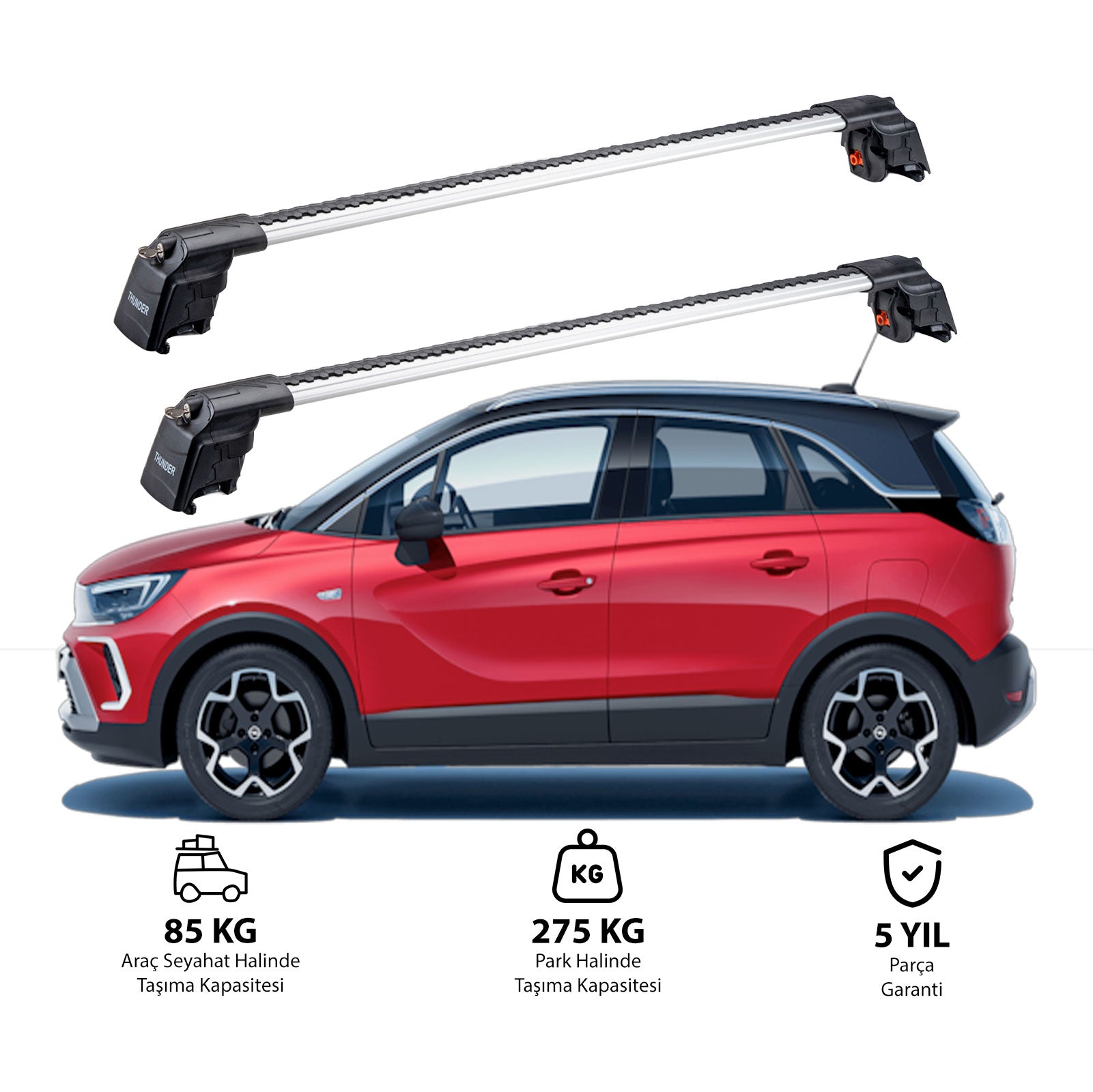 OPEL CROSSLAND S 2017-2020 TRX2 Thunder Carrier Ara Atkı