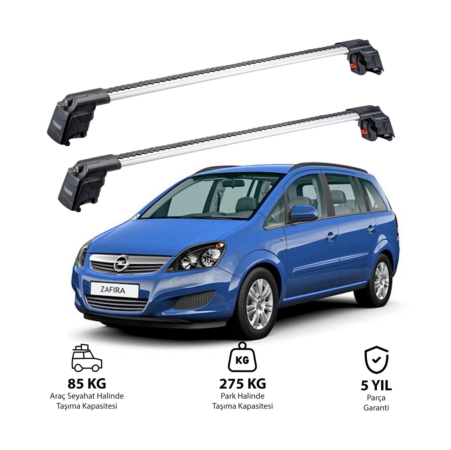 OPEL ZAFIRA FAMILY C 2011-2014 TRX2 Thunder Carrier Ara Atkı