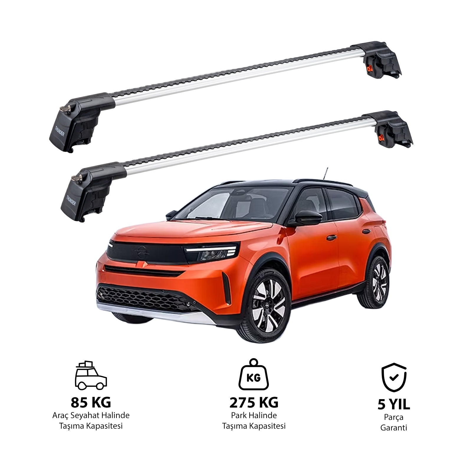 Opel Frontera 2025 - Sonrası TRX2 Thunder Carrier Ara Atkı