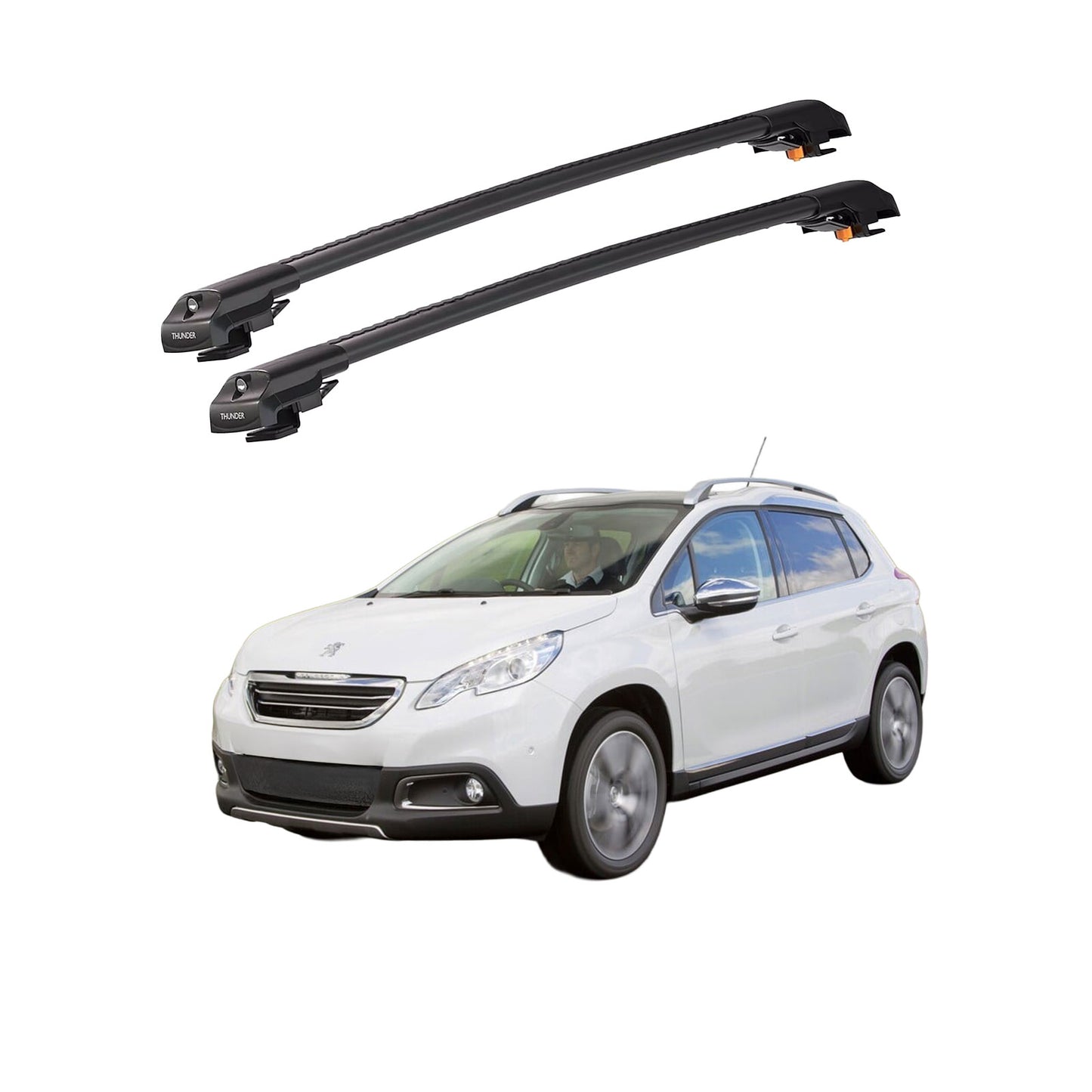 PEUGEOT 2008 2013-2019 TRX1 Thunder Carrier Kilitli Ara Atkı