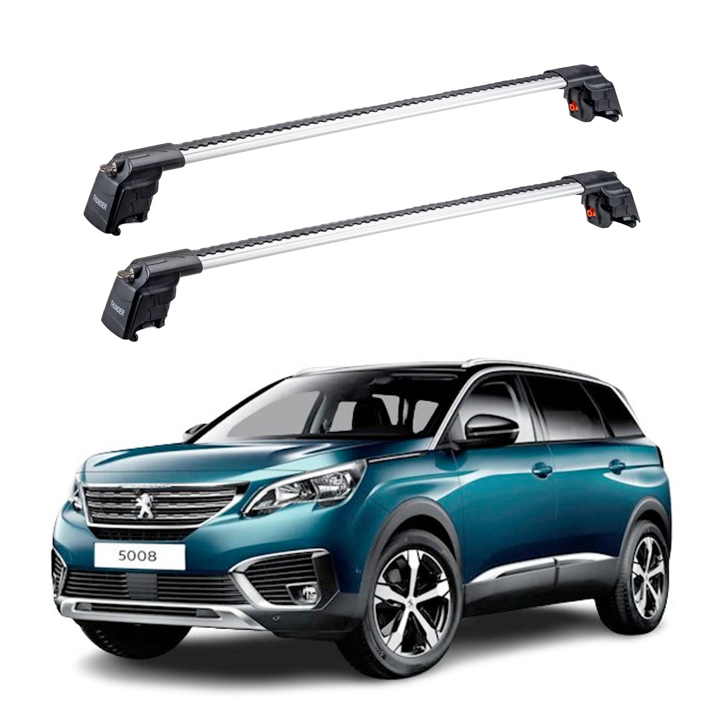 PEUGEOT 5008 2017 ve Sonrası TRX2 Thunder Carrier Ara Atkı